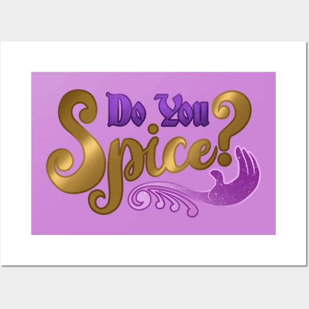 Do You Spice? Scanlan Shorthalt Wall Art by ChristaDoodles